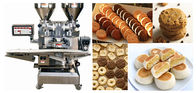 Biscuit horizontal de 2 trémies faisant la machine pour les tartes roulés, machine de fabricant de biscuit