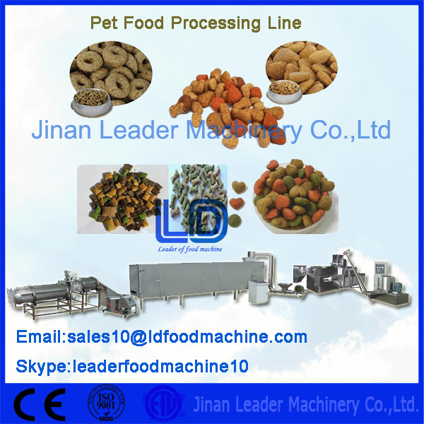 Chaîne de fabrication d'aliment pour animaux familiers de poissons de chat de chien de gibier à plumes pour le repas de farine de viande/soja