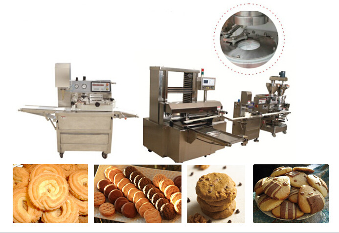 Chaîne de production de biscuit machine encroûtante