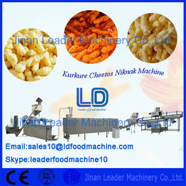 Boucles Kurkure de maïs d'acier inoxydable faisant la machine pour faire les casse-croûte 125kg/h de torsion