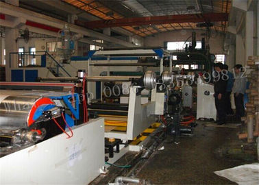 Machine de revêtement en aluminium de papier en plastique de stratification d'extrusion avec le PLC commandé