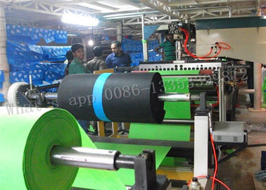 Machine de revêtement en aluminium de papier en plastique de stratification d'extrusion avec le PLC commandé